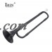 Ktaxon B Flat Bugle Cavalry Trumpet Beginner Military Orchestra with Mouthpiece for Band School Student   